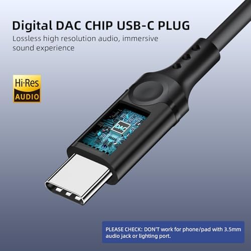 Transform Your Listening Experience with USB C Wired Earbuds – Premium Noise-Canceling In-Ear Headphones for i Phone 16, Galaxy S24 & Pixel 9 – High-Fidelity Sound with Deep Bass and Integrated Microphone – Perfect for Music Lovers and Daily Use
