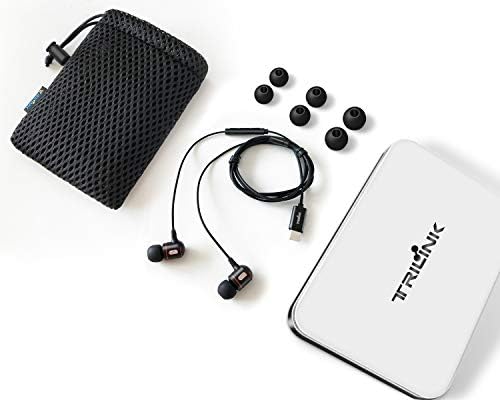 Elevate Your Audio Experience with USB C Headphones – Hi-Res Type C Earbuds with Built-In Mic and Volume Control for i Phone 15, i Pad Pro, Mac Book, Google Pixel, and Samsung Galaxy – Exceptional Sound Quality and Ergonomic Design for All-Day Comfort