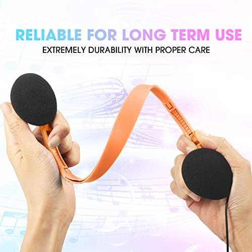 Yunsailing 24-Pack Adjustable Over-Ear Headphones – Comfort-Focused Wired Audio Gear for Kids and Adults, Perfect for Classroom Learning and Travel Adventures with Durable 3.5 mm Compatibility and Fun Colors