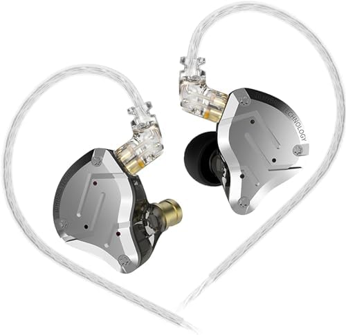 Discover the KZ ZS10 PRO Wired Gaming Earbuds – the Ultimate In-Ear Monitors with Advanced 4 BA + 1 DD Drivers for Audiophile-Level Sound Quality and Gaming Precision. Engineered with Superior Noise Cancelling Technology, these Ergonomically Designed Earbuds Feature a Detachable 2-Pin Cable for Effortless Replacement and Enhanced Compatibility Across Devices. Experience Unmatched Comfort During Extended Sessions, Thanks to Their Snug Fit, While the Built-In Microphone Facilitates Seamless Communication for Gaming or Calls. Immerse Yourself in Rich, Detailed Audio Like Never Before – Elevate Your Listening Experience with KZ ZS10 PRO, Where Exceptional Sound Meets Durable Craftsmanship. Perfect for Gamers and Music Enthusiasts Seeking High-Performance Earbuds That Deliver on Every Level.