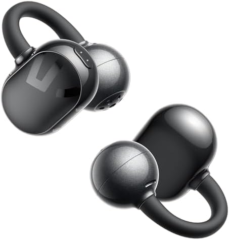 Revolutionize Your Audio Experience with Sound PEATS POP Clip Wireless Open Ear Earbuds – Ultra-Lightweight Sports Headphones Featuring 30 Hours of Playtime and IPX5 Waterproof Rating for Ultimate Durability – Advanced Bluetooth 5.4 Connectivity for Seamless Listening – Ideal for Runners and Fitness Enthusiasts – Enjoy Superior Comfort and Surround Awareness for Enhanced Safety While You Stay Active