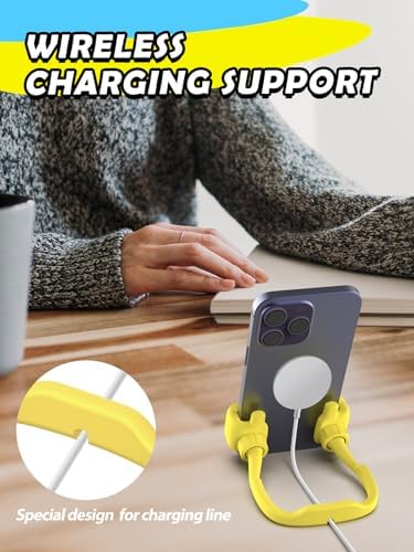 Cell Phone Stand Thumbs Up Lazy Phone Stand – Phone Holder 2025 College Graduation Gifts for Her Him Cellphone iPhone Stand for Desk Birthday Gifts for Teens Girls Boys Adults Women Men Wife – Enhanced Compatibility and Speed