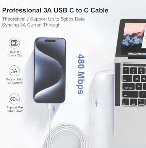 Versatile 3-in-1 i Phone Charger Cable – 6 FT USB C to Lightning with Triple Port Compatibility for i Phone 16/15/14/13/12/11 Pro Max/XS/XR/8 & i Pad Pro/Mini – Fast Charging Solution (2-Pack, Black) for Effortless Multi-Device Power Management