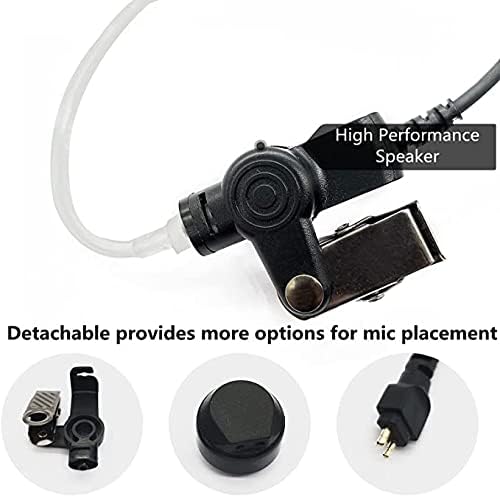 WODASEN IFB Earpiece – Professional 3.5 mm Anchor Monitor for Broadcasting & Live Performance with 1/4” Connector, Compatible with i Phone and Android, Superior Noise Isolation, Lightweight Comfort, and Robust Durability for Clear Communication on Stage and Camera