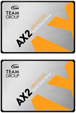Boost Your Computer’s Speed with TEAMGROUP AX2 1 TB SATA III SSD – Unleash Lightning-Fast 540 MB/s Data Transfer for Ultimate Performance in Laptops & Desktops, Enhanced Durability with 3 D NAND TLC Technology for Reliable Storage Solutions