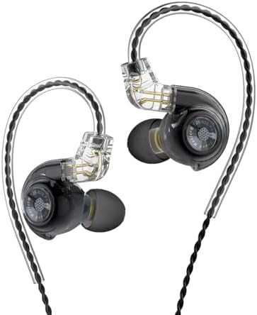 Premium Hybrid In-Ear Monitors with Advanced 1 BA + 1 DD Technology | Unmatched Comfort for Long Listening Sessions | Deep Bass for Gaming and Music Enthusiasts | Ergonomic Design for Noise Isolation and Fit | Universal Device Compatibility | Elevate Your Sound Experience Today