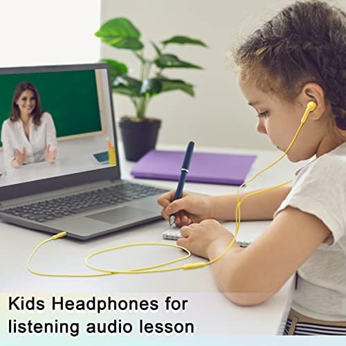 Xinnun 50-Pack Vibrant Multicolor Wired Earbud Headphones with Built-in Mic – Optimal Audio Solution for Students and Professionals, Perfect for Classrooms, Travel, and Leisure – Universal 3.5 mm Compatibility, Lightweight and Durable Design for Everyday Listening