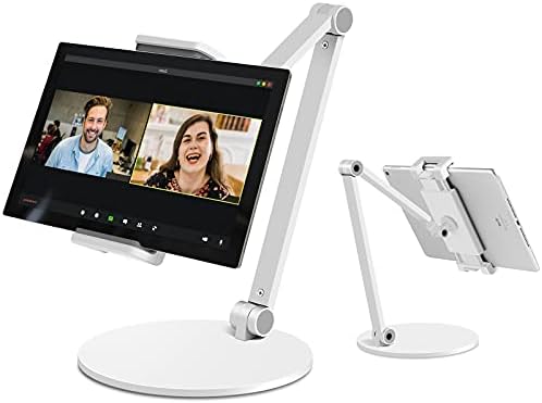 Premium Multi-Angle Adjustable Tablet Stand for 4.7”-13” Devices – Perfectly Fits i Pad Pro 11/12.9, Mini, and Air – Enhanced Stability with Sleek Black Aesthetic – Ideal for Remote Work, Streaming, and Video Conferencing