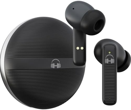 Revolutionize Your Audio Experience with HARMONY TWENTY-TWO HTT-17 Wireless Earbuds – Cutting-Edge Bluetooth 5.4 for Instant Connectivity, Superior Noise Cancellation via 4-Mic Technology, IPX5 Waterproof Rating Ideal for Active Lifestyles, Rapid 10-Minute Charge Delivers 100 Minutes of Playtime, Long-Lasting 6 H + 35 H Battery Life, and Immersive 13 mm Deep Bass – Perfect for Music Lovers on the Move!