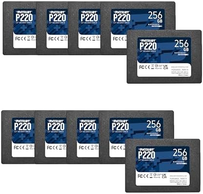 Patriot Memory P220 128 GB SATA III 2.5″ Internal SSD – Blazing Fast Solid State Drive for Enhanced Performance & Reliability – Upgrade Your Storage Today!