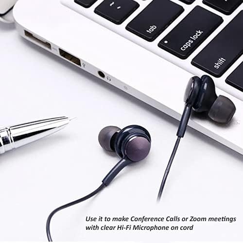 Upgrade Your Audio Game with 2 Pack USB C Wired Headphones Featuring Mic – Premium Type C Earbuds for i Phone 16/15 & Samsung Galaxy S25/S24/S23/S22/S21/S20 FE, Note Series, Mac Book, and i Pad – Exceptional Sound Clarity and Comfort for Daily Use