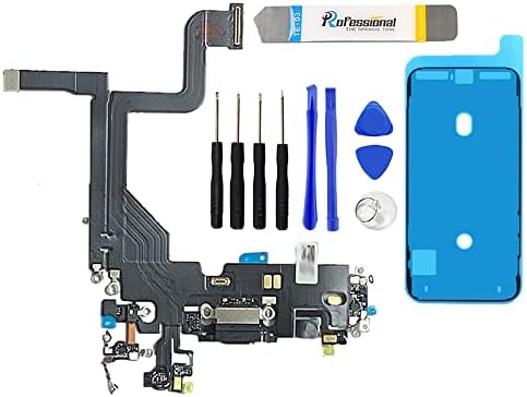 Upgrade Your i Phone 13 Pro Experience with Premium USB Charging Port Flex Cable & Microphone Connector Kit – Seamless Installation, Fast Charging, and Superior Audio Quality in Stylish White Finish