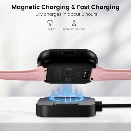 Magnetic USB Fast Charger for Sync UP Kids Watch 2 – 3.18 FT Portable Charging Cable for Seamless Power Supply, Designed for Active Children, Ensures Reliable Connectivity for Busy Lifestyles, Essential Smartwatch Accessory for On-the-Go Parents