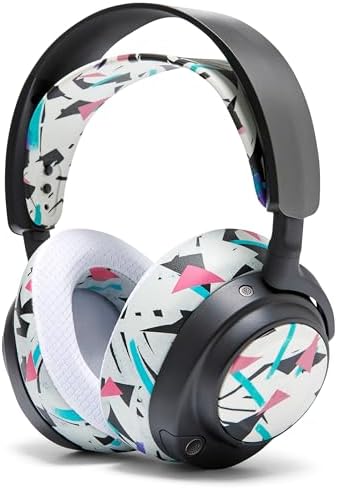 Revamp Your Sound with Wicked Cushions Red Speaker Plates for Arctis Nova Headsets | Ultimate Compatibility for Pro Wireless, Pro Wired, Nova 7, 7 X, and 7 P Models | Enhance Style and Audio Quality Seamlessly | Experience Unmatched Comfort and Effortless Installation | Upgrade to Superior Performance Today