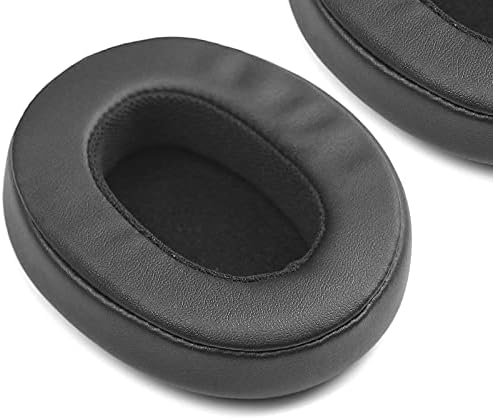 MOLGRIA Premium Deep Red Ear Pads Cushion for Skullcandy Crusher Wireless, Crusher Evo ANC & HESH 3.0 Headphones – Luxurious Protein Leather Replacement Earpads for Enhanced Comfort, Style & Sound Quality Upgrade