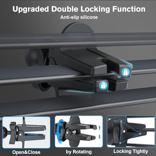 Wireless Car Charger with Adjustable Gooseneck Mount – Fast Charging Magnetic Phone Holder for i Phone 15/14/13/12, Pro Max, Plus, Mini – Versatile Dash, Vent & Windshield Compatibility – Stay Powered & Connected on the Road