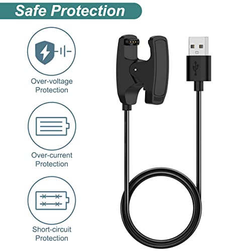 Kissmart High-Speed USB Charger for Garmin Descent Smartwatches – Compatible with G1, G2 Solar, Mk3, Mk2 S, Mk2 i, Mk2, Mk1 & X50 i – Durable Replacement Charging Cable for Adventure-Ready Power Solution