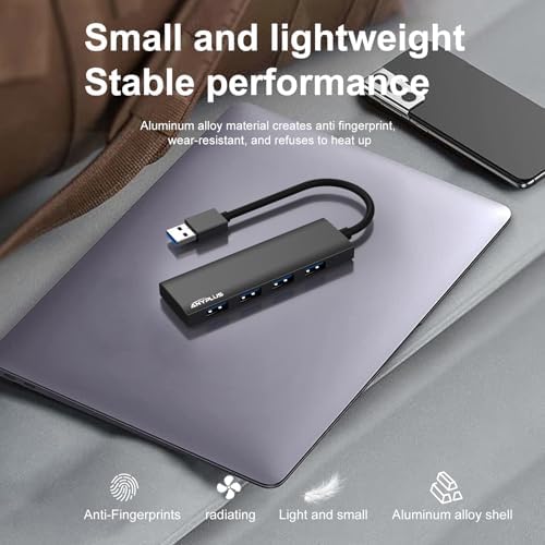Unlock Seamless Device Connectivity with Our Compact 2 ft USB 3.0 Hub & Multiport Splitter – High-Speed Adapter for Laptops, PCs, i Macs & More – Effortlessly Connect Multiple Devices for Enhanced Productivity on the Go!