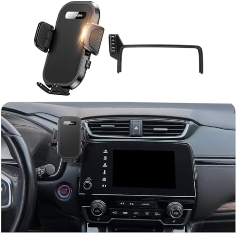 Enhanced Honda CR-V Phone Holder for 2007-2011 Models – Adjustable Cradle for 4-7 Inch Smartphones, 360-Degree Rotation, Easy Installation, Durable Auto Accessory for Safe Navigation and Connectivity