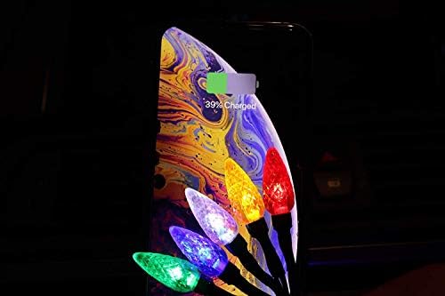Illuminate Your Charging Experience with the WIND Set of 2 Christmas Light Phone Charger Cords – 50-Inch USB Multicolor Lightning Cables for i Phone 6, 7, 8, X, XR, XS, 11 Pro Max & i Pad – Festive LED Ambiance Meets Enhanced Charging Speed and Compatibility