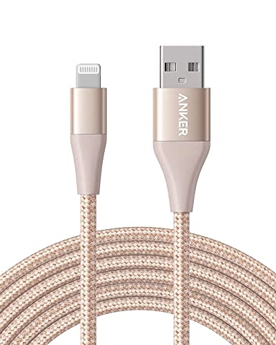 Anker 551 USB-A to Lightning Cable (3 ft) – Ultra-Fast Charging i Phone Charger, MFi Certified for i Phone 13/12/11/X/8 Series, Durable Nylon Build for Home and Car Use, Superior Compatibility and Reliability