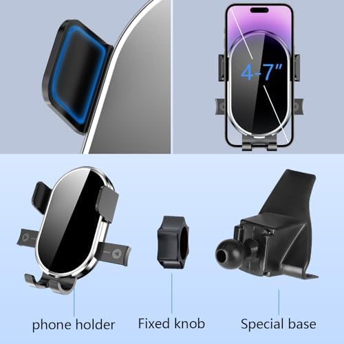 Subaru Outback 2021-2025 Custom Car Phone Holder: 360-Degree Rotating Dashboard Mount for Secure Mobile Navigation and Hands-Free Calling – Premium Interior Accessory for Enhanced Driving Safety and Style