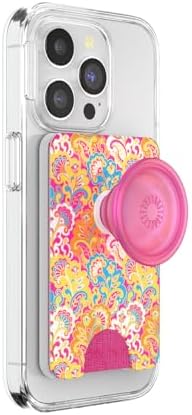 Transform Your Mobile Experience with the Butterfly Pea Blue Pop Sockets Phone Wallet – Stylish Grip, Mag Safe Integration, and Wireless Charging Ready Card Holder for Ultimate Convenience on the Go