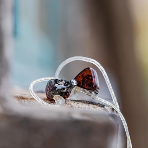 Elevate Your Sound Experience with Hi-Fi Dynamic Driver In-Ear Monitors – Bold Red Wired Earbuds Designed for Gamers, Musicians, and Audiophiles – Featuring Detachable OFC Cable for Long-lasting Durability and Comfort – Enjoy Exceptional Audio Fidelity and Ergonomic Design for Extended Listening Sessions – Lightweight and Comfortable Fit Ideal for Gaming, Live Performances, or Music Enjoyment – Powerful 10 mm Dynamic Driver Producing Rich, Immersive Sound Quality – Versatile Compatibility with 3.5 mm Devices – Transform Your Audio Experience with These Stylish In-Ear Monitors, Essential for Every Audiophile’s Gear Collection