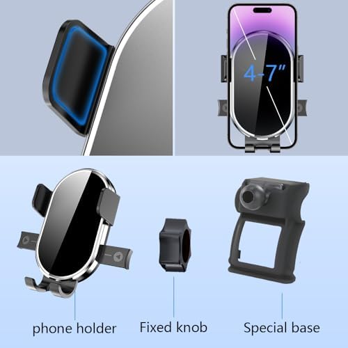 Transform Your Toyota Camry with a Custom 360-Degree Car Phone Holder for 2021-2024 Models – Ultimate Dashboard Mount for Seamless Navigation and Hands-Free Communication – Durable, Tool-Free Installation, and Universal Smartphone Compatibility