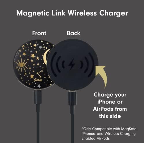 Sonix x Sanrio Hello Kitty & Care Bears Magnetic Mag Safe Charger for i Phone 12-16 Series | 6.5 ft USB-C Fast Wireless Charging Cable | Stylish, Playful, and Efficient Power Solution for Your Device