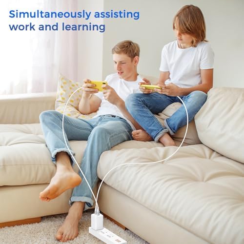 Power Up Anywhere: 20 W Dual Port Foldable Charger Bundle for i Phone 15/16 & Type C Devices – Includes 6.6 ft Fast Charging Cable for Ultimate Flexibility & Performance – Compact Design for Easy Storage and On-the-Go Convenience