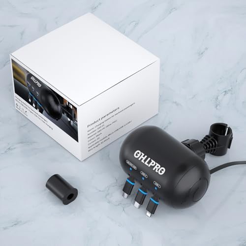 Transform Your Travel Experience with the OHLPRO 3-in-1 Retractable Backseat Charger – Fast Charging Dock for All Smartphones Including i Phone & Samsung | Ultimate Solution for Ride-Share Drivers and Passengers | Organized, Hassle-Free Charging for Uber, Lyft, and Daily Commutes | Enhance Comfort and Connectivity on the Go