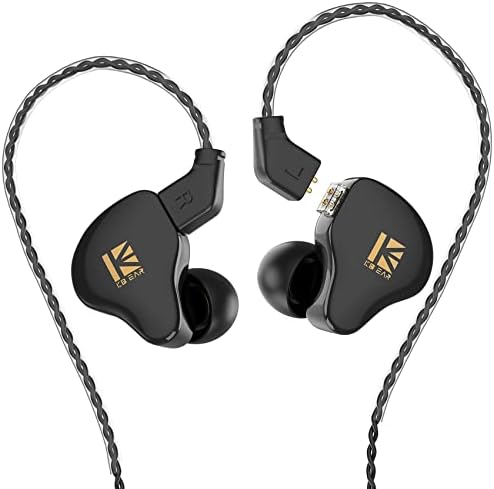 YINYOO KBEAR KS1 Wired In-Ear Monitors – Premium High-Resolution Noise-Canceling Earbuds for Musicians and Audiophiles – Unmatched Bass Performance and Crystal Clear Audio – Ergonomically Designed for Comfort and Wide Device Compatibility – Ideal for Live Performances and Everyday Listening