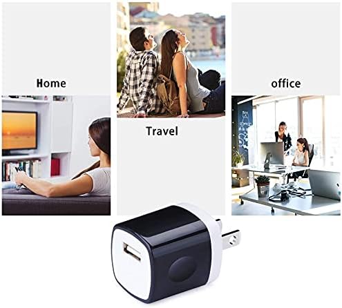 Efficient USB Charger Block 10 Pack – Uor Me 1 A 5 V Universal Power Adapters for Fast Charging Compatible with i Phone 14/13/12/SE/11/X/8 and Galaxy S22/A13/A03/A21/Note20 – Compact and Durable Wall Charger Set for Multi-Device Power Solutions