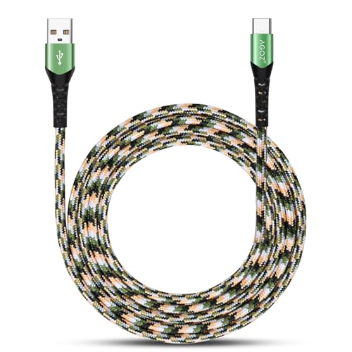10 ft Braided USB C Fast Charger Cable – 3 Pack for i Phone 15 Pro Max, i Phone 15 Pro, i Phone 16 Plus, i Pad Pro 12.9″ & 11″ – Durable & Stylish Blue Charging Solution for Rapid Power Delivery and Data Transfer