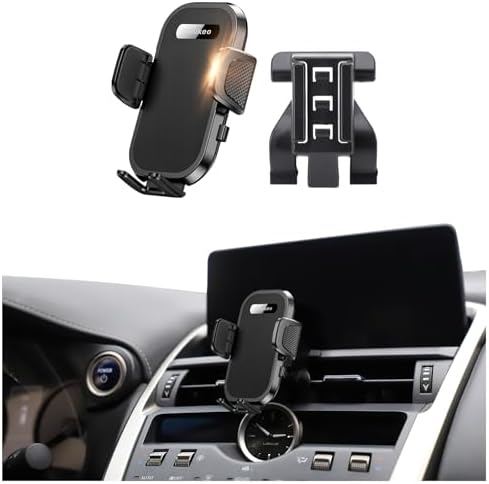 Premium Adjustable Car Phone Holder for Lexus NX Series (2015-2021) | Secure 4-7 Inch Smartphone Cradle with 360-Degree Rotation | Effortless Hands-Free Navigation and Quick Installation | Stylish Vehicle-Specific Accessory for Enhanced Driving Experience