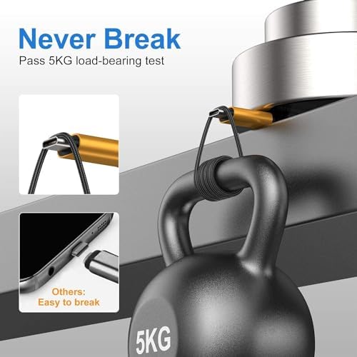 Premium 10 FT Braided USB Type-C Cable 5-Pack – High-Speed 3 A Fast Charging for Samsung Galaxy S10/S9/S8 Plus, Note 10/9/8, LG V50/V40/G8/G7 – Durable and Flexible Charge & Data Transfer Solution – Essential Accessory for Home, Office, and Travel