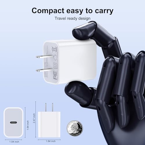 Google Pixel Fast Wireless Charger with 18 W QC Adapter – High-Efficiency Charging Pad for Pixel 9 a/9 Pro/8/7/6 Series & Samsung Galaxy S25/S24/S23/S22/S21/S20 – Compact Design with Smart LED Indicators for Ultimate Convenience and Safety