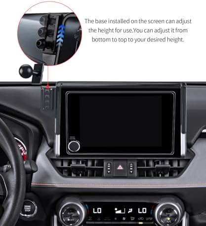 Wireless Charging car Phone Holder for Toyota RAV4/Hybrid 2019-2025 Accessories 7/8 inch Screen Fixed Clip,360° Rotation car Phone Mount Compatible with MagSafe – Enhanced Compatibility and Speed