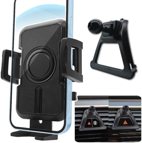 WAAPAK Premium Car Phone Holder Mount for 2017-2023 BMW 5 Series & 2018-2023 M5 – Hands-Free Navigation & Calls with Stylish Design, Compatible with Thick Cases – Effortless Installation & Adjustable Viewing Angles for Safe Driving