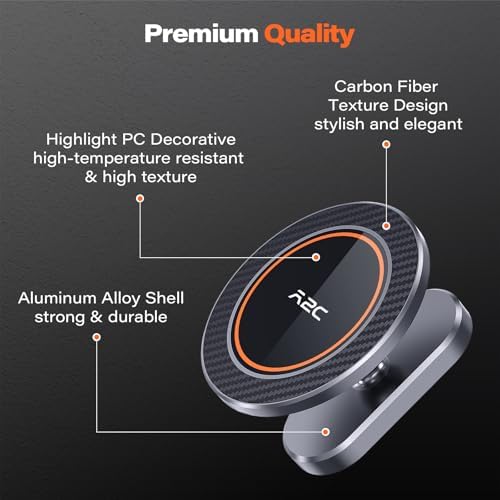 Premium A2 C All-Metal Magnetic Phone Holder for Mag Safe – Ultimate Gym Companion for i Phone 12-16, Featuring Dual Magnet Technology, Portable Design, and Stylish Durability – Perfect Workout Essential Gift for Fitness Enthusiasts