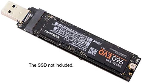 High-Performance CY USB 3.0 NVMe M-Key M.2 SSD Adapter with RTL9210 Chipset – Compact External Enclosure for Rapid Data Transfer and Enhanced Compatibility