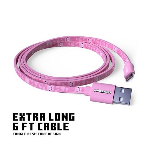 LIQUIPEL Powertek Minecraft Charging Bundle – Dynamic Dual USB-A to C Wall Adapter with Enderman Graphics & High-Speed Charge Cable for Gamers – Ultimate Portable Power Solution, Enhanced Compatibility & Durability for Devices