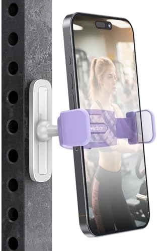 APPS2 Car Gym Magnetic Phone Holder – 360-Degree Adjustable Mount for Smartphones (4.7-6.5″) – Durable Alloy Base & Joint – Sleek Design for Enhanced Safety & Convenience on the Road – Optimal Viewing Angles for Navigation & Hands-Free Calls – Reliable Magnetic Grip for Secure Smartphone Support – Compact Gym Phone Accessory for Easy Installation & Use – Elevate Your Driving Experience with Robust Performance & Stylish Aesthetics