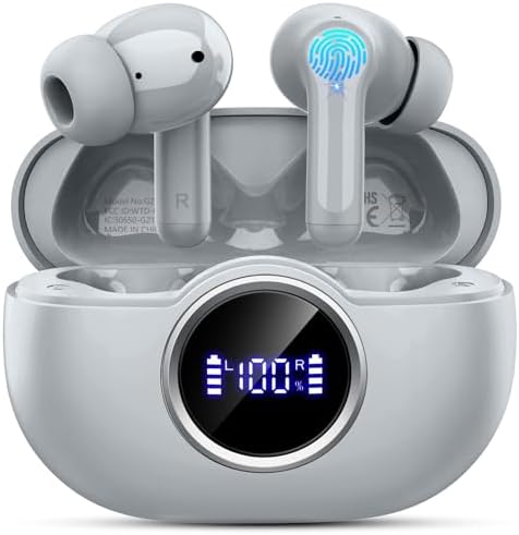 Experience Unmatched Audio Freedom with Rinsmola Bluetooth Wireless Earbuds – Immerse Yourself in Deep Bass Hi-Fi Stereo Sound, Advanced 4-Microphone ENC Noise Cancellation for Clear Conversations, and IP7 Waterproof Protection for Ultimate Durability – Perfect for Sports, Workouts, and Daily Use Across All Devices Including Android, i OS, and Laptops. Enjoy Quick USB Charging for On-the-Go Convenience, Stylish Design for Everyday Use, and Enhanced Compatibility for Seamless Connectivity. Elevate Your Listening Experience with Dynamic Sound Quality and Comfort Fit, Ideal for Music Lovers and Fitness Enthusiasts Alike. Unleash Your Potential with Rinsmola Earbuds, Where Superior Sound Meets Robust Performance for Every Lifestyle.