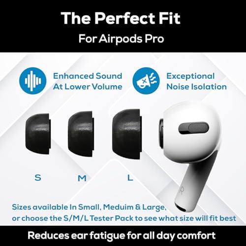 Premium Memory Foam Earbud Tips for Ultimate Noise Isolation – 20 Pack of Comfortable Replacement Foam Tips for In-Ear Headphones (SF3 Small, Black) – Elevate Your Sound Experience with Enhanced Compatibility and Comfort