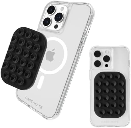 Transform Your Mobile Interaction with the Case-Mate Stick it! Magnetic Suction Cup Phone Mount – Effortless Hands-Free Grip for i Phone 14/15/16 Pro Max Series – Chic Stardust Finish & Superior Mag Safe Integration – Perfect for Content Creators & Seamless On-the-Go Navigation Solutions