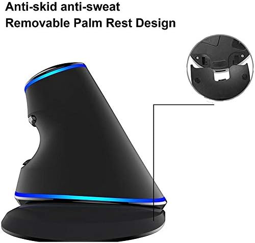 Elevate Your Comfort and Efficiency with the J-Tech Digital Wireless Ergonomic Mouse – Dual Mode Bluetooth & USB Connectivity, Rechargeable, Adjustable DPI Up to 3200 for Laptops, Desktops, PCs, and Macs – Sleek White Design for Modern Workspaces