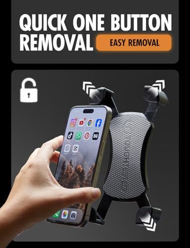 Ultimate Flexibility: Tough Tested Adjustable Mobile Cup Holder Phone Mount with 360° Rotation, Bendable No-Vibration Boom Arm, and Quick Release for All Smartphones – Elevate Your Driving Experience with Enhanced Safety and Convenience