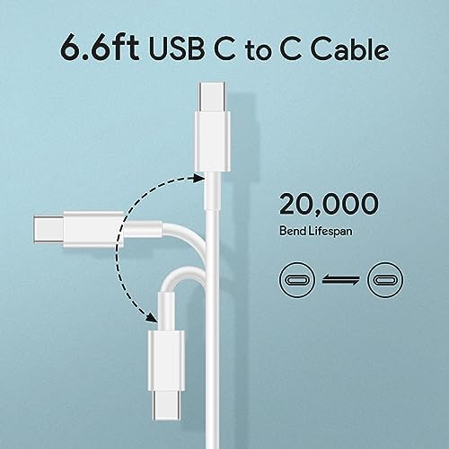 Power Up Your Devices with the 140 W USB-C Fast Charger for Mac Book Pro & More – High-Efficiency Adapter with 6.6 ft Cable, Exceptional Speed & Universal Compatibility for All USB-C Gadgets – Safe, Reliable, and Smart Charging Solution – Fully Charges Mac Book Pro 16″ in Just 1 Hour 20 Minutes, Ideal for i Pad Pro, Samsung Galaxy & Laptops – Built-In Safety Features for Overload, Short Circuit, and Overheating Protection – Experience Premium Performance and Quality with Our One-Year Guarantee and Dedicated Customer Support